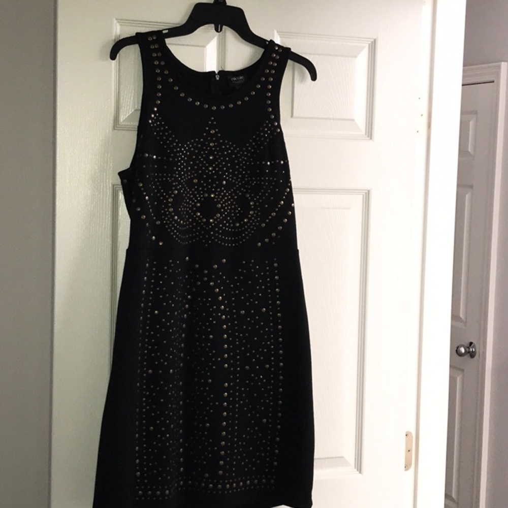 Nicole by Nicole Miller studded dress